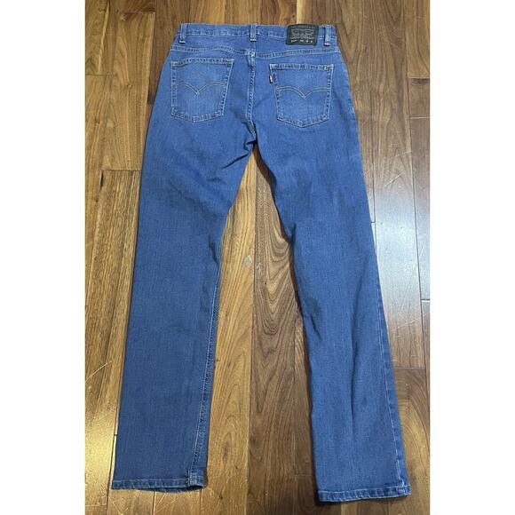 Levi's 511 Jeans Womens 18 Reg 29x31 Slim Fit Medium Blue Wash Black Label - Picture 8 of 10